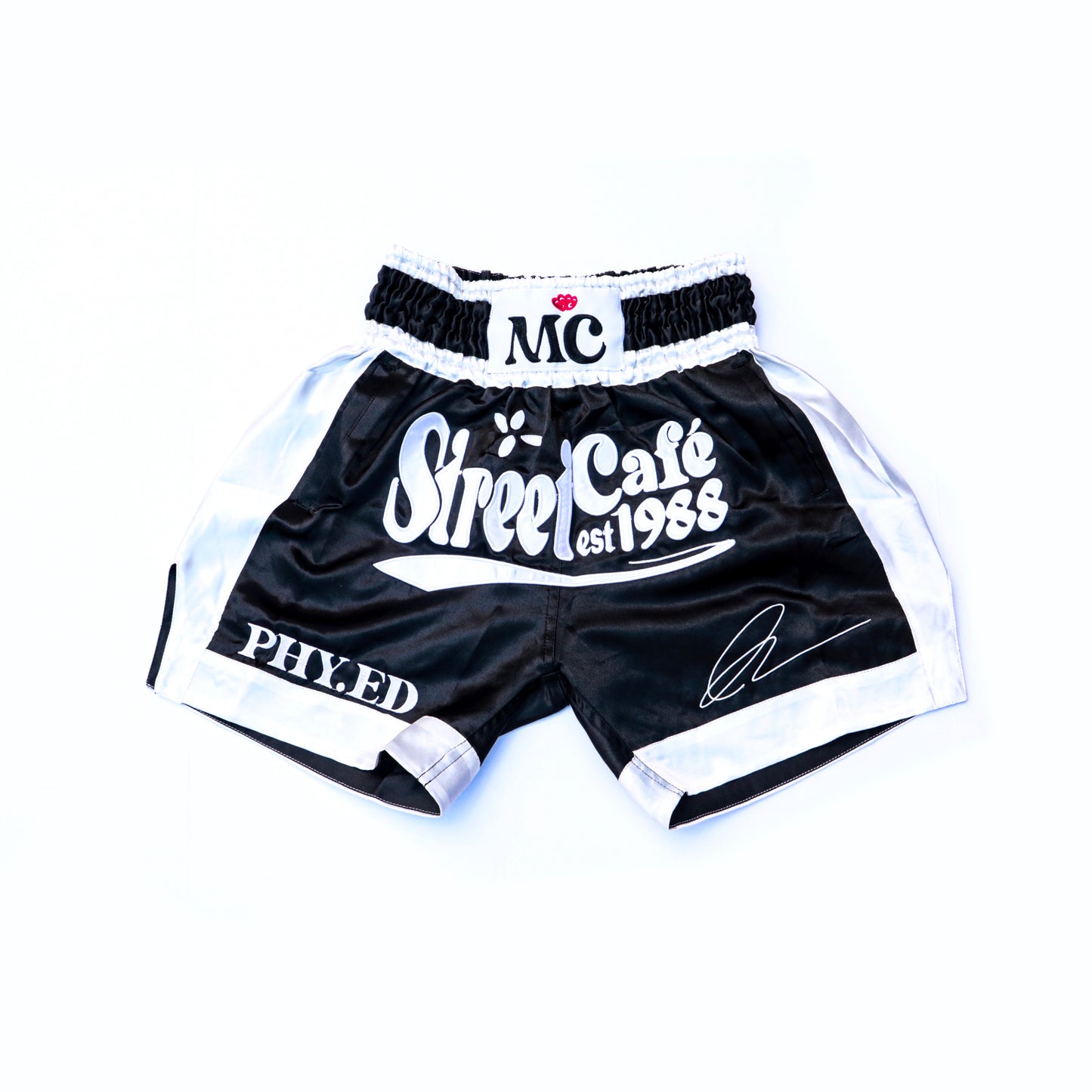 Street cafe physical education (boxing) shorts